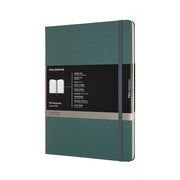 Moleskine Solid Lined Composition Journal with Stickers 7.5"x 9" Forest Green