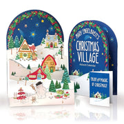 FreshCut Paper 15" Mary Engelbert's Christmas Village 3D Pop Up Greeting Card Advent Calendar