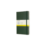 Moleskine Notebook, Large, Squared, Myrtle Green, Hard (5 X 8.25) - (Hardcover)