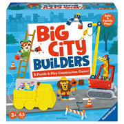 Ravensburger Big City Builders Board Game: Creative Thinking for 1-2 Players with Game Pieces & Board