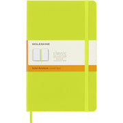 Moleskine Notebook Long Ruled Hard Cover Lemon Green