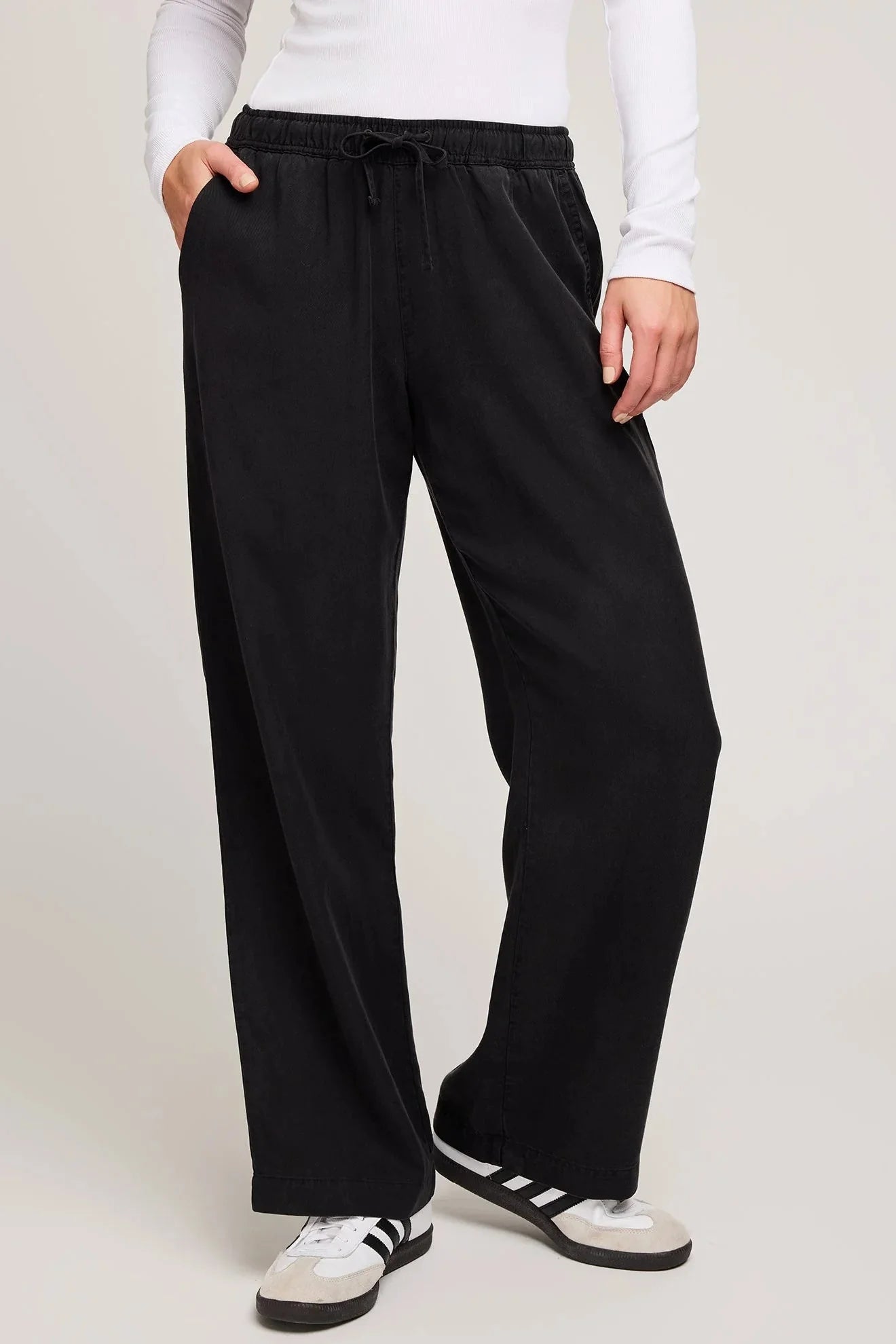 Gentle Fawn Gabriel Pant – Washed Black by Dear Lucy