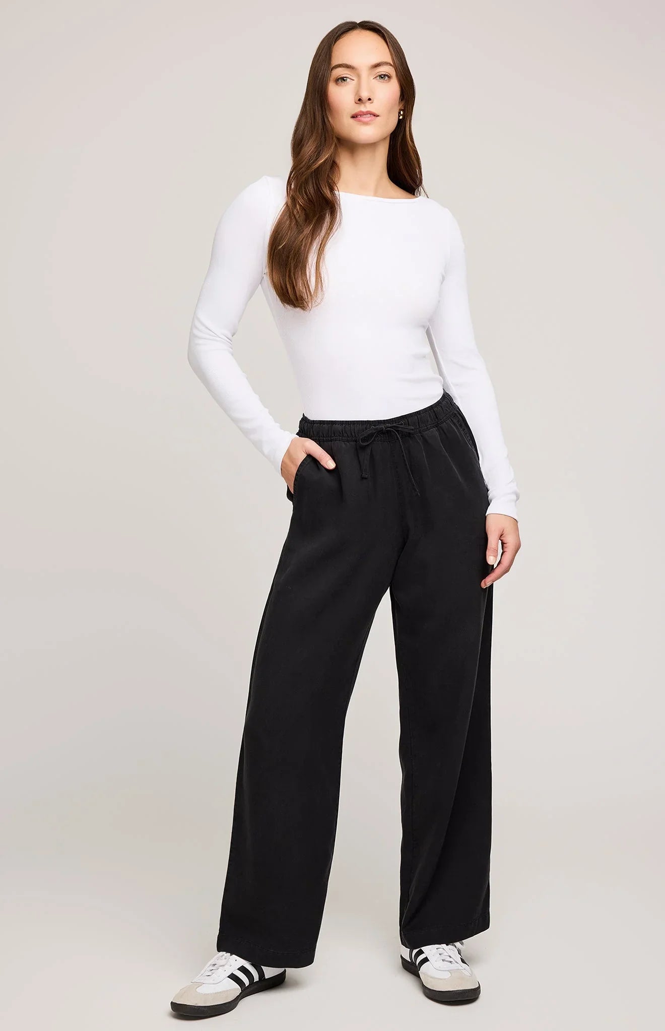 Gentle Fawn Gabriel Pant – Washed Black by Dear Lucy