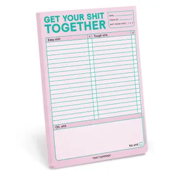 Get Your Shit Together Pad