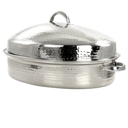 Stainless Steel Roasting Pan 18.25 in. by Homeportonline