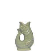 Mini Gurgle Jug Sage Green (9cm Tall) by Homeportonline