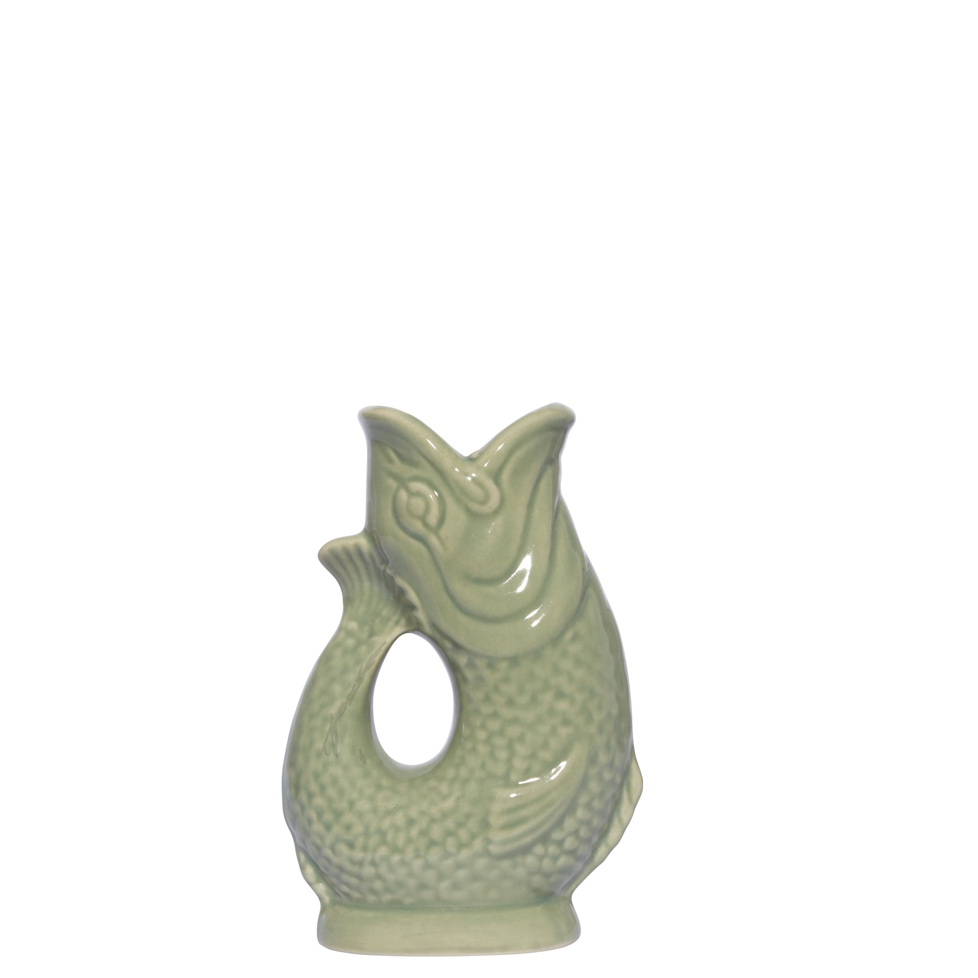 Mini Gurgle Jug Sage Green (9cm Tall) by Homeportonline