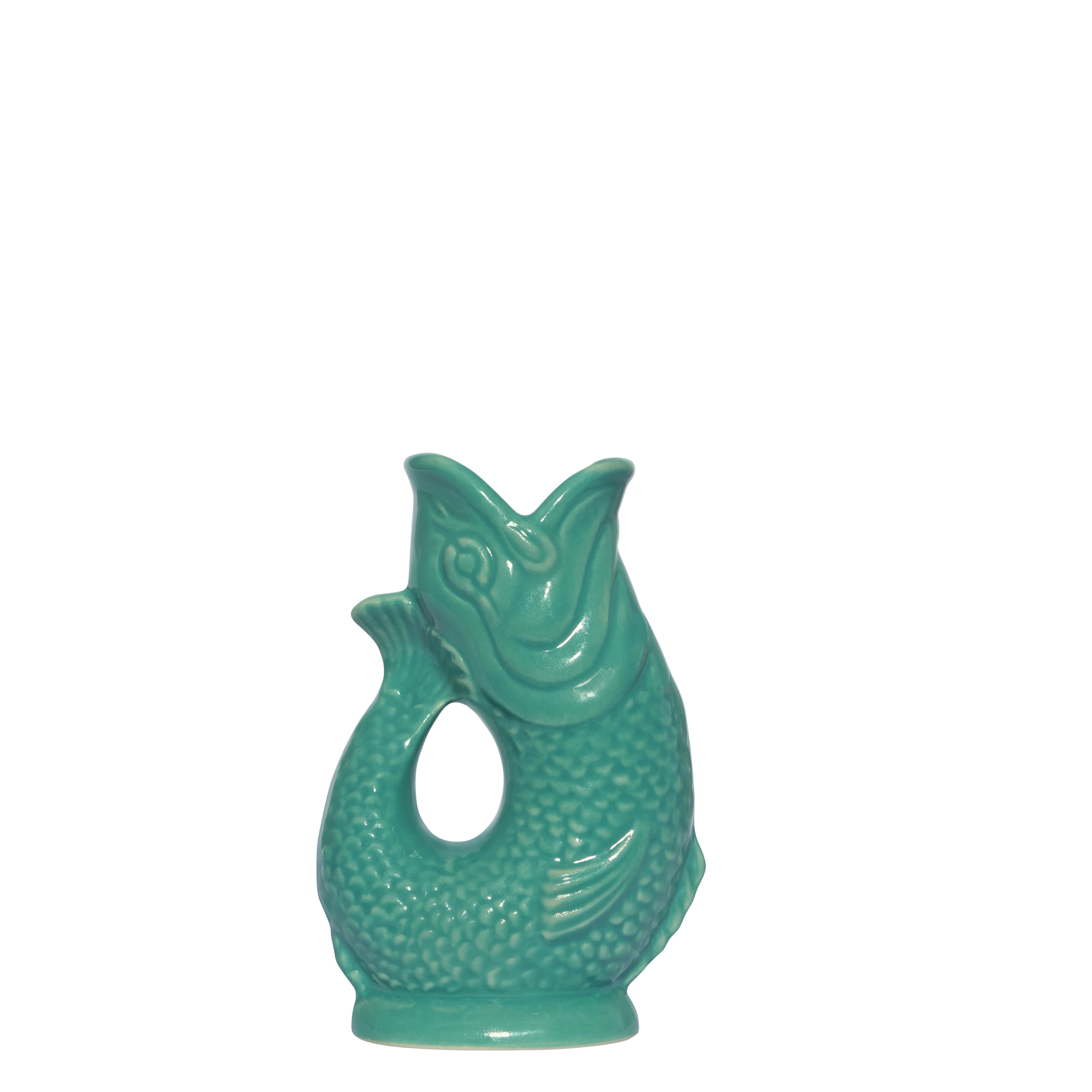 Mini Gurgle Jug Sea Blue (9cm Tall) by Homeportonline