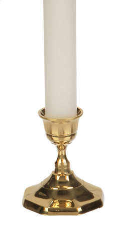 Taper Candlestick Holder Brass by Homeportonline