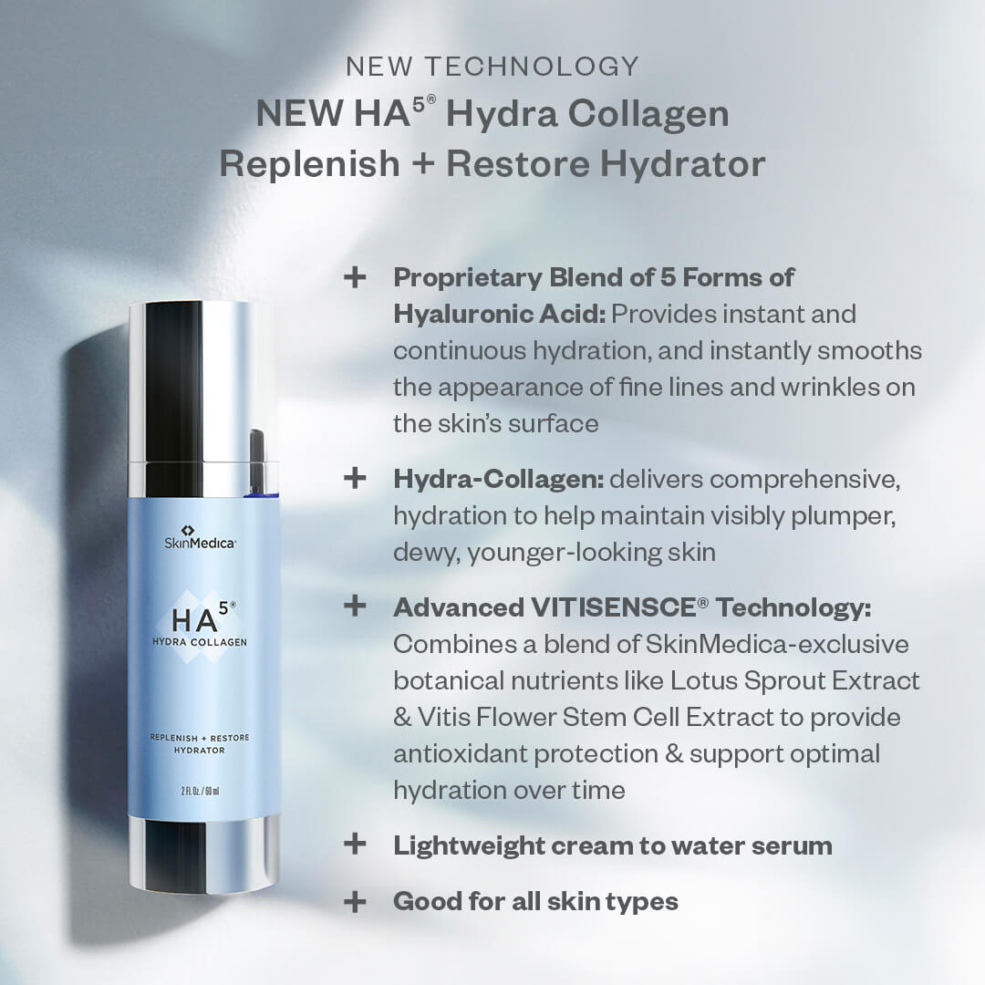 SkinMedica HA5 Hydra Collagen (Replenish + Restore Hydrator) by Glow Med Spa