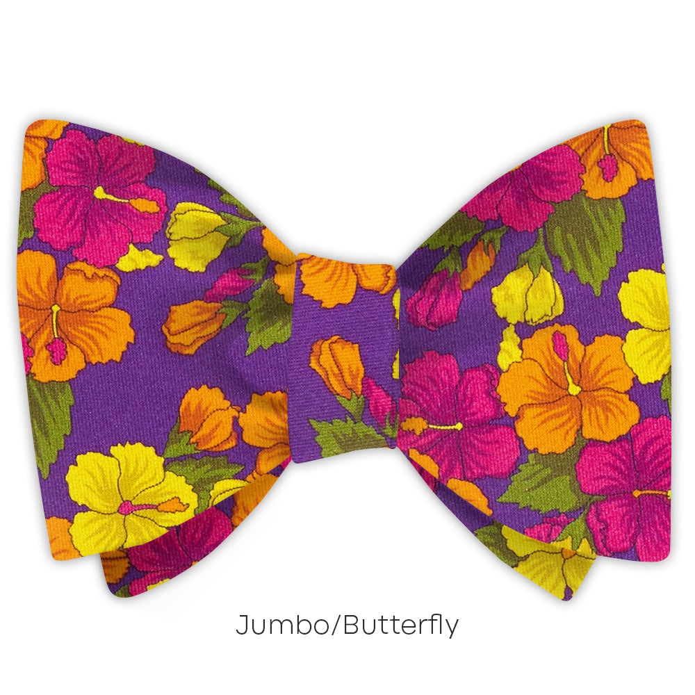 Hibiscus Garden - bow ties