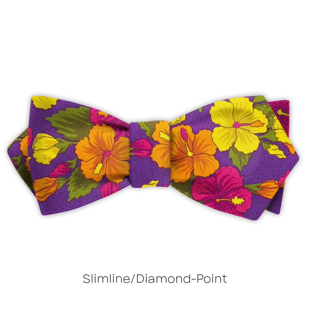 Hibiscus Garden - bow ties