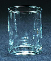 Candle Holder Glass Clear 2x2.75in by Homeportonline