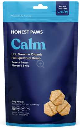 Honest Paws CBD Calm Bites 5.3oz 30ct.