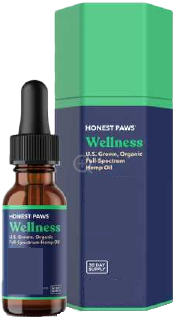 Honest Paws CBD Tincture Wellness Blend 1000mg Dropper