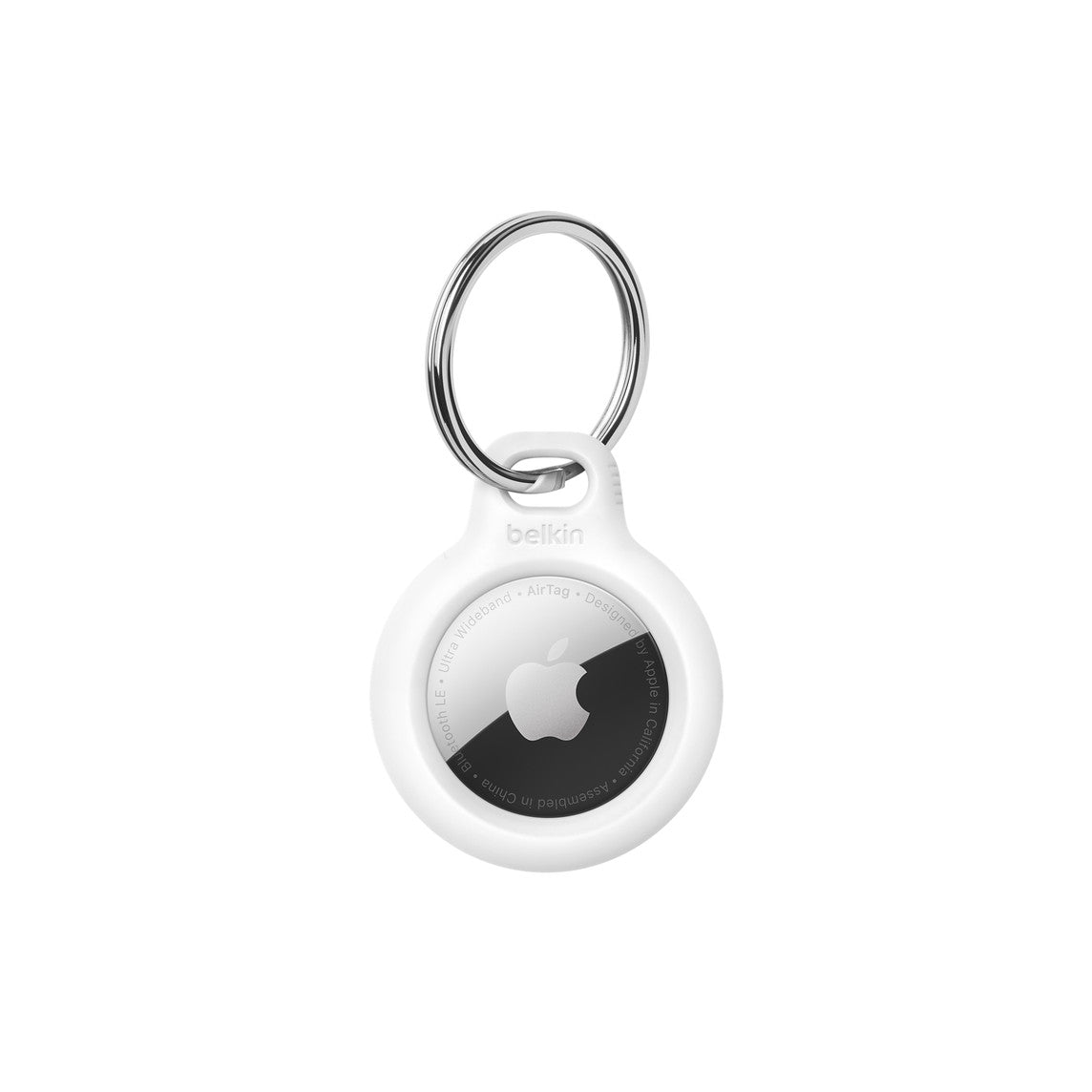 Belkin Mobile Belkin Secure Holder with Key Ring for AirTag - White by Small Dog Electronics