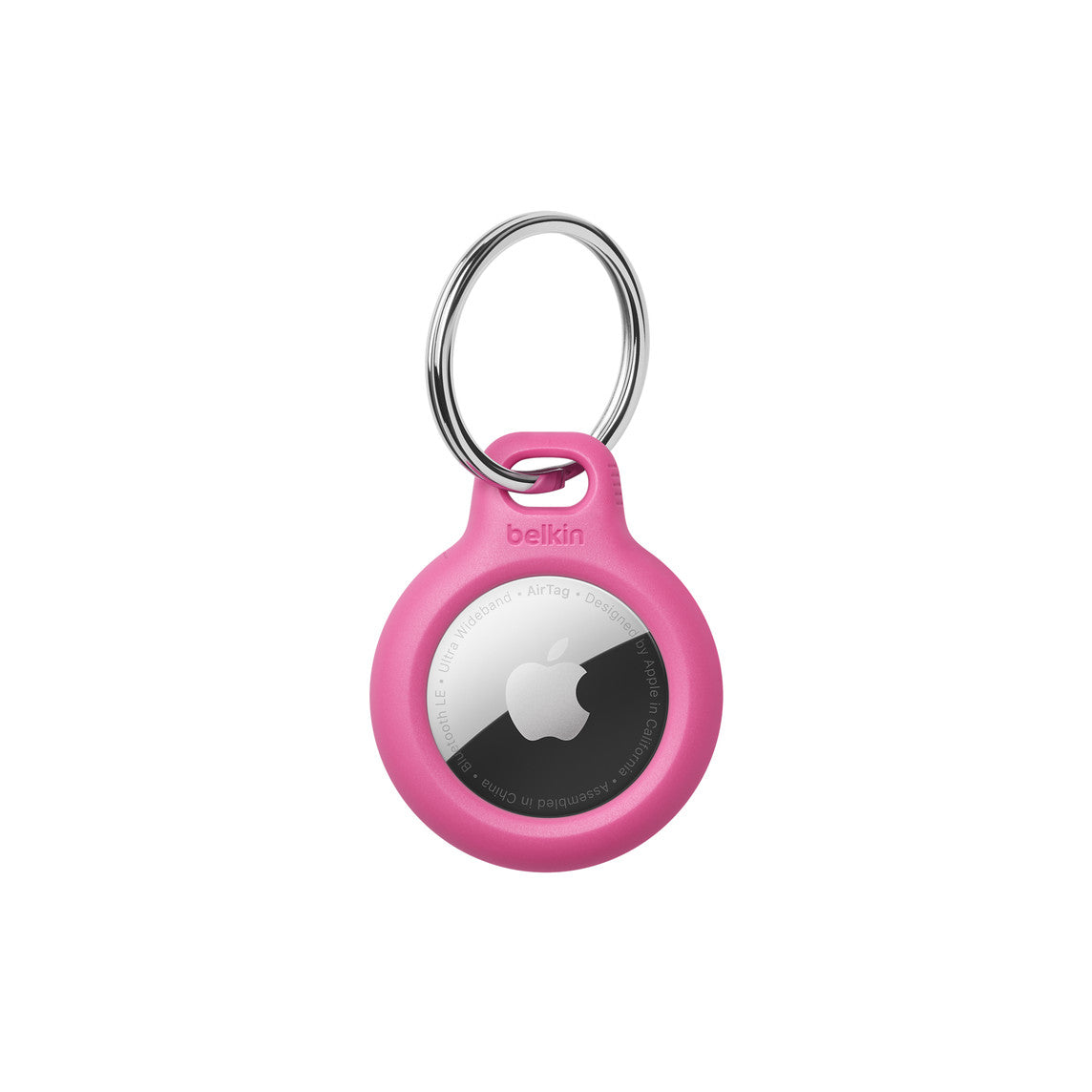 Belkin Mobile Belkin Secure Holder with Key Ring for AirTag - Pink by Small Dog Electronics