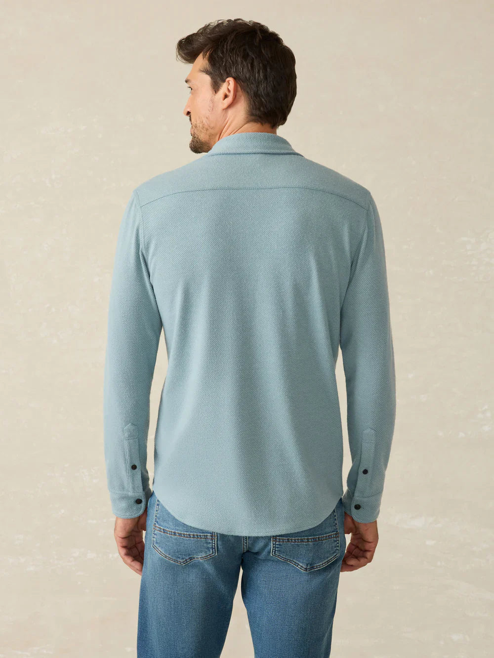 Faherty Men's Legend Sweater Shirt by Harbour Thread
