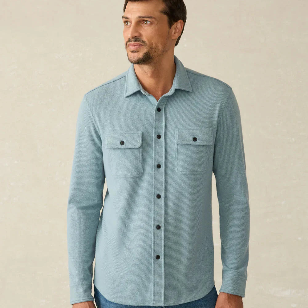 Faherty Men's Legend Sweater Shirt by Harbour Thread