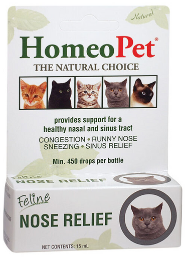 Homeopet HomeoPet Feline Nose Relief 15ml