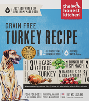 Honest Kitchen Grain Free Turkey Dog 2lb