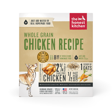 Whole Grain Chicken Recipe Dehydrated Dog Food 2 lb Box