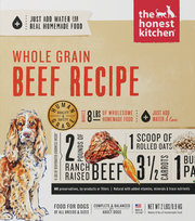 Whole Grain Beef Recipe Dehydrated Dog Food 2 lb Box