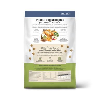 Honest Kitchen Whole Food Clusters Small Breed Grain Free Chicken Dog Food 10lb
