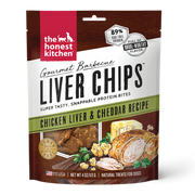 Honest Kitchen Gourmet Liver Chips Chicken Dog Treat 4oz