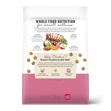 Honest Kitchen Whole Food Clusters Grain Free Lamb Dog Food 4LB