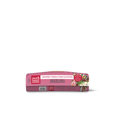 Honest Kitchen Whole Food Clusters Grain Free Lamb Dog Food 18LB