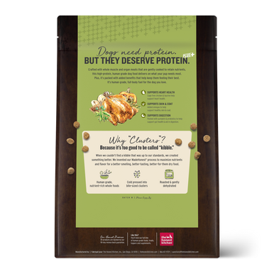 Honest Kitchen Protein Plus+ Clusters Grain Free Chicken Dog Food 4lb
