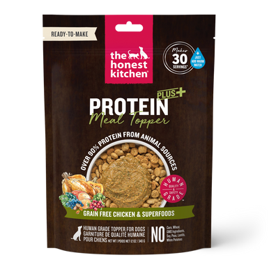 Honest Kitchen Protein+ Grain Free Chicken w/Superfoods Dog Food Topper 12oz