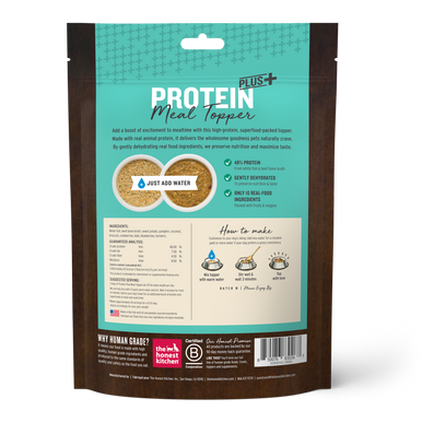 Honest Kitchen Protein+ Grain Free Fish w/Superfoods Dog Food Topper 12oz