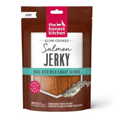The Honest Kitchen Slow Cooked Salmon Jerky made with Wild Caught Salmon 5.4 oz