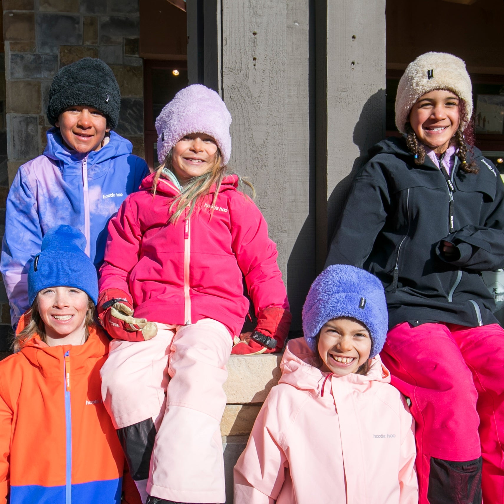 Kids Kozy Fleece Hat - Creme Brulee by Hootie Hoo