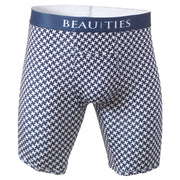 Houndstooth Navy Athletic Boxer Briefs