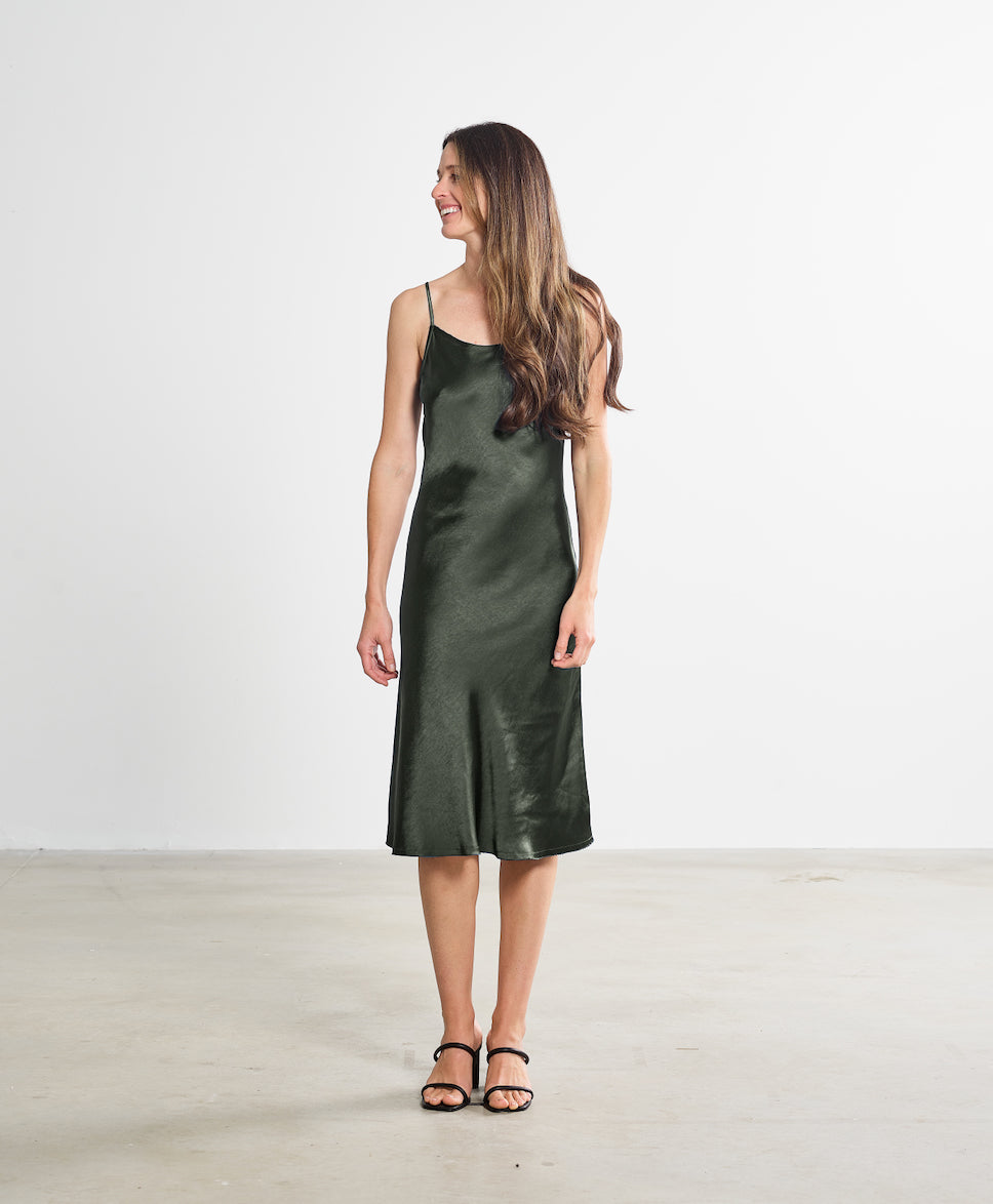 The Sawyer Dress - Deep Forest by Harbour Thread