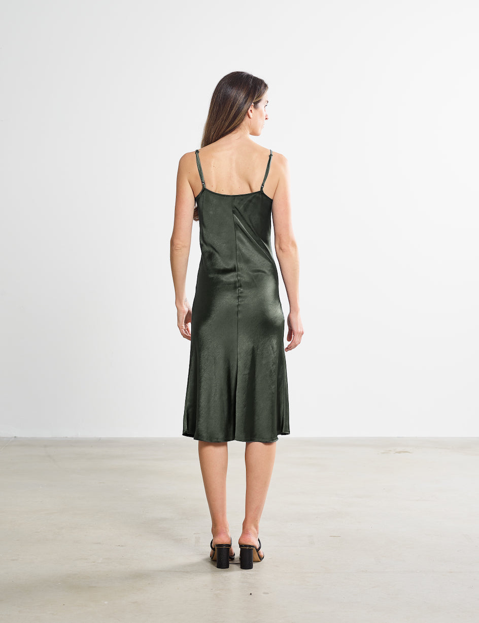 The Sawyer Dress - Deep Forest by Harbour Thread