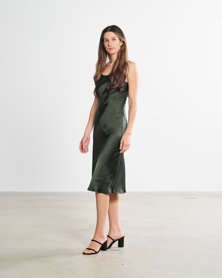 The Sawyer Dress - Deep Forest by Harbour Thread