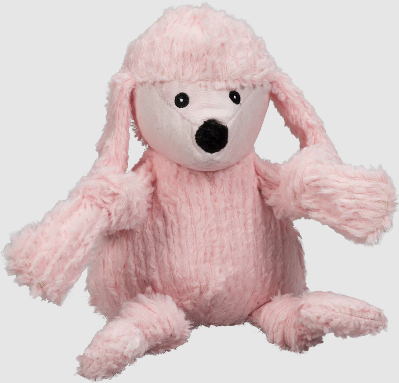Hugglehound Diva Pink Poodle Knottie Small by Pet Food Warehouse