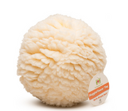 Hugglehound HuggleFleece Natural Ball Small Dog Toy