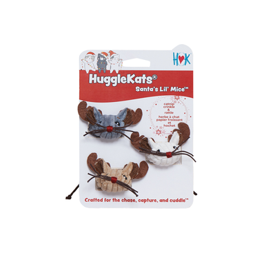 HuggleHounds HuggleKats® Santa's Lil' Mice