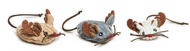 HuggleHounds HuggleKats® Santa's Lil' Mice