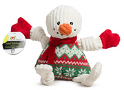 HuggleHounds Wintergreen  Snowman Knottie Large