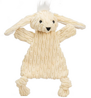 HuggleHounds HuggleFlatties Bobbi Bunny Dog Toy