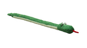HuggleHounds Sir Squeaks-a-Lot Snake Knottie Large Dog Toy