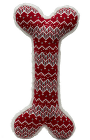 HuggleHounds Nordic Frost Red 2 Foot Bone