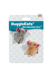 Hugglekat Wee Squooshie Mice by Pet Food Warehouse