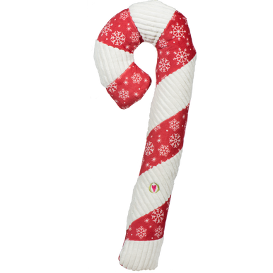 HuggleHounds Jingle all the Way Candy Cane Large